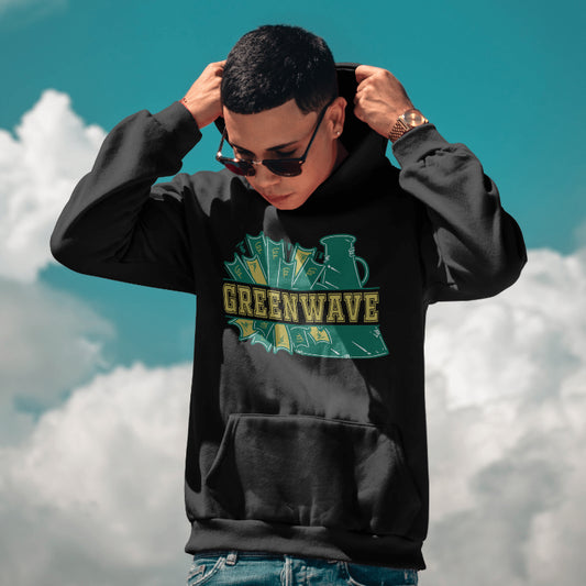 Greenwave Cheer Hoodie