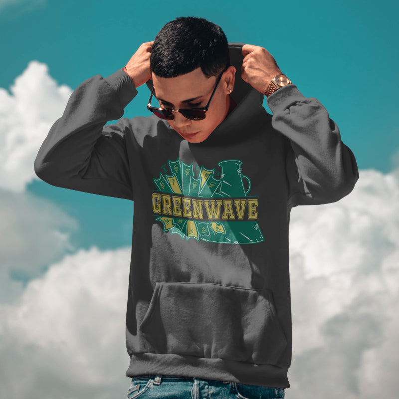 Greenwave Cheer Hoodie