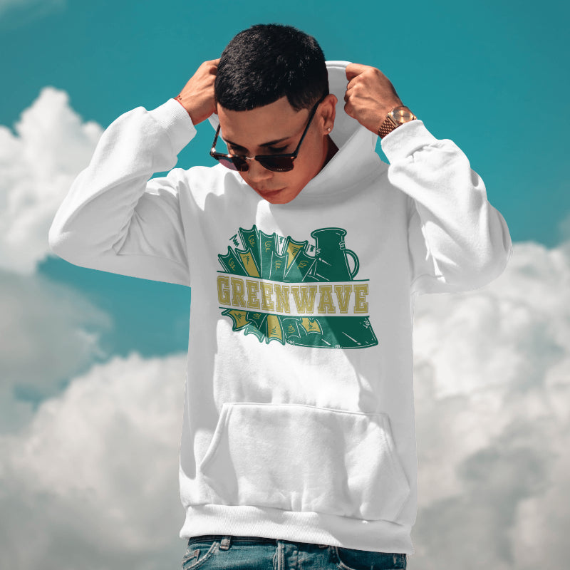Greenwave Cheer Hoodie