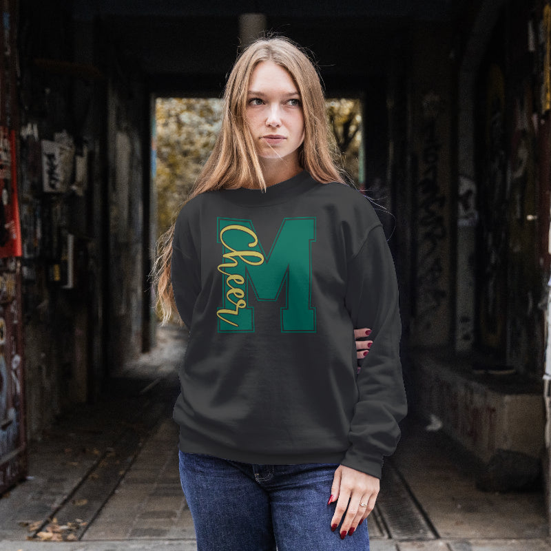 Big M Cheer Crewneck