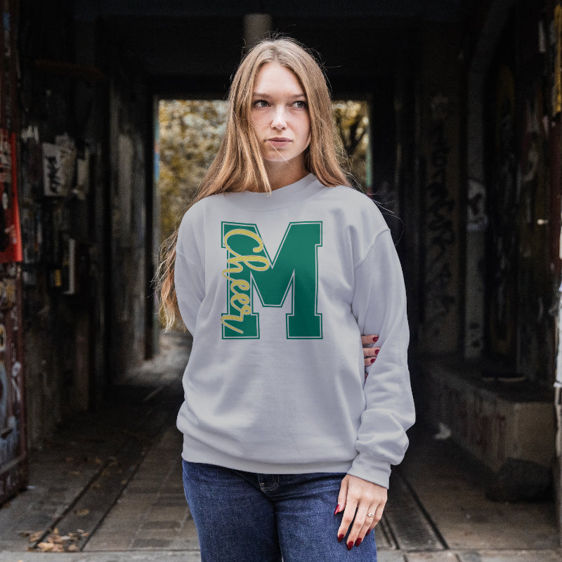 Big M Cheer Crewneck