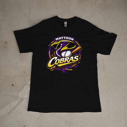 Cobras Baseball Splatter