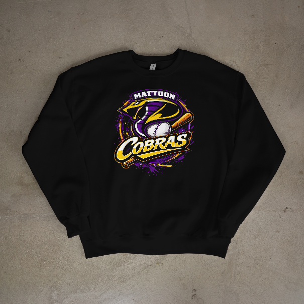 Cobras Baseball Splatter