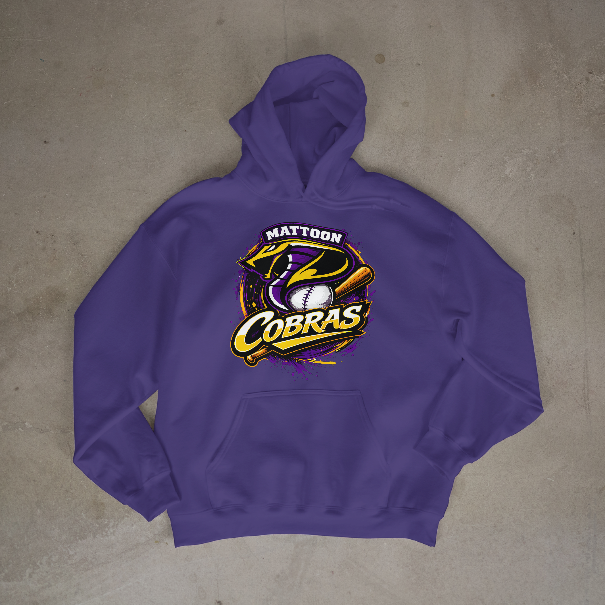 Cobras Baseball Splatter