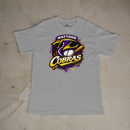 Cobras Baseball Splatter