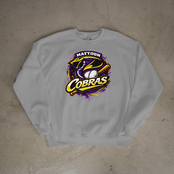 Cobras Baseball Splatter
