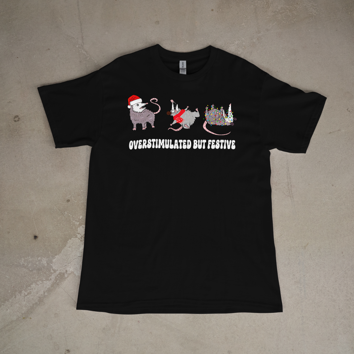 Overstimulated but Festive