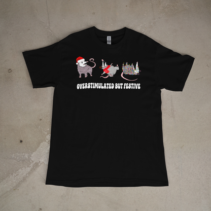 Overstimulated but Festive