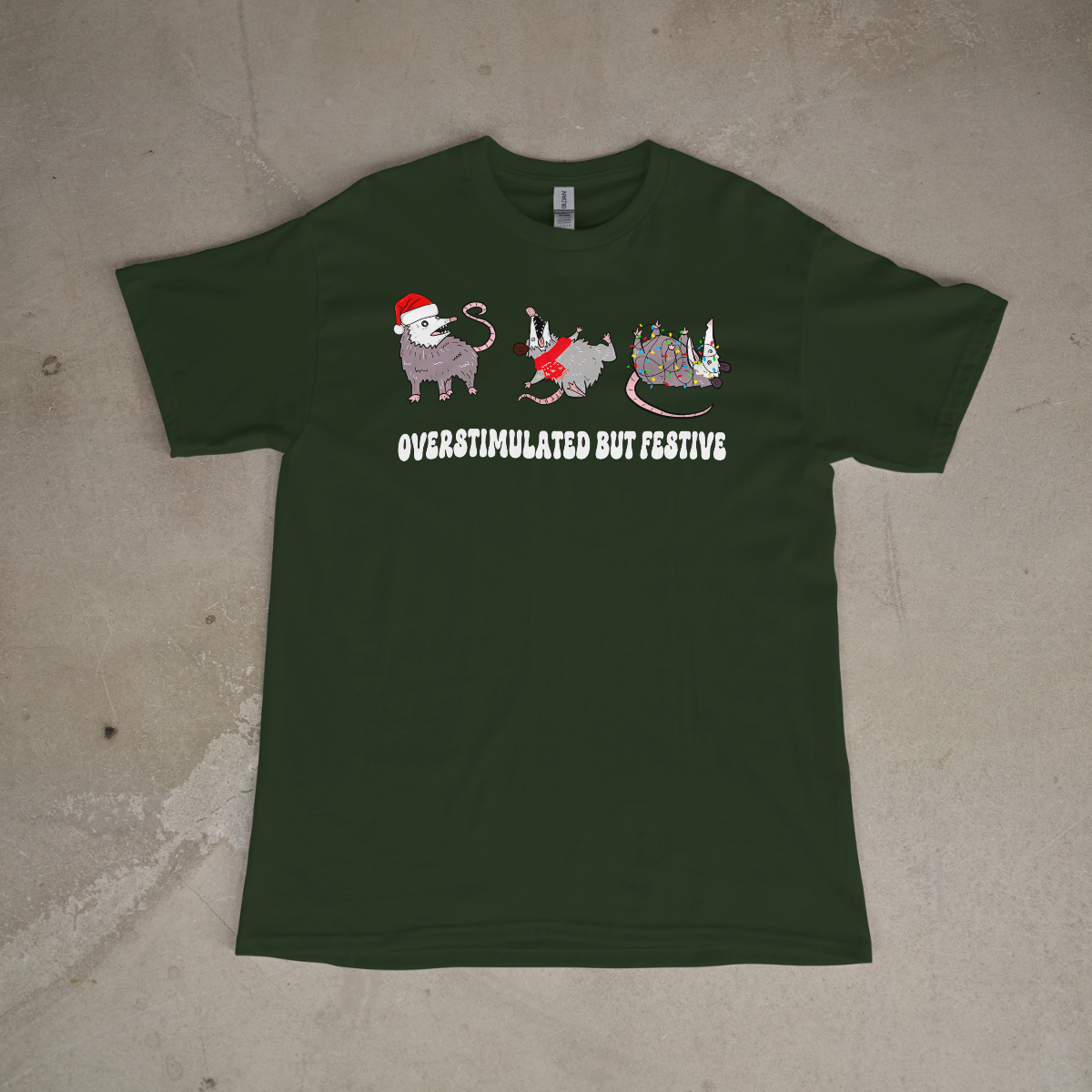 Overstimulated but Festive