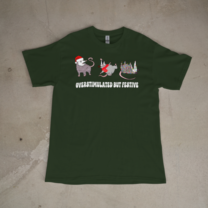 Overstimulated but Festive