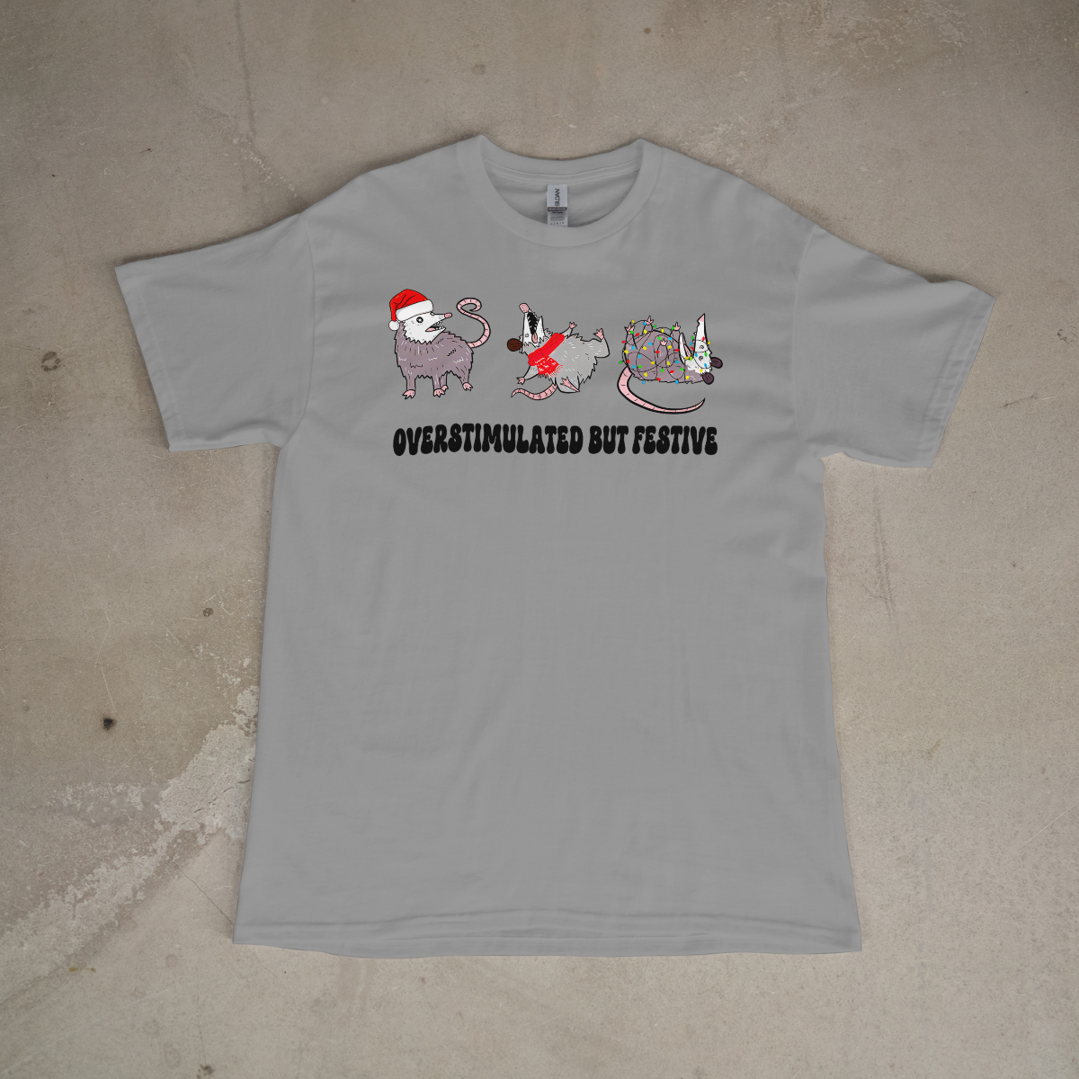 Overstimulated but Festive