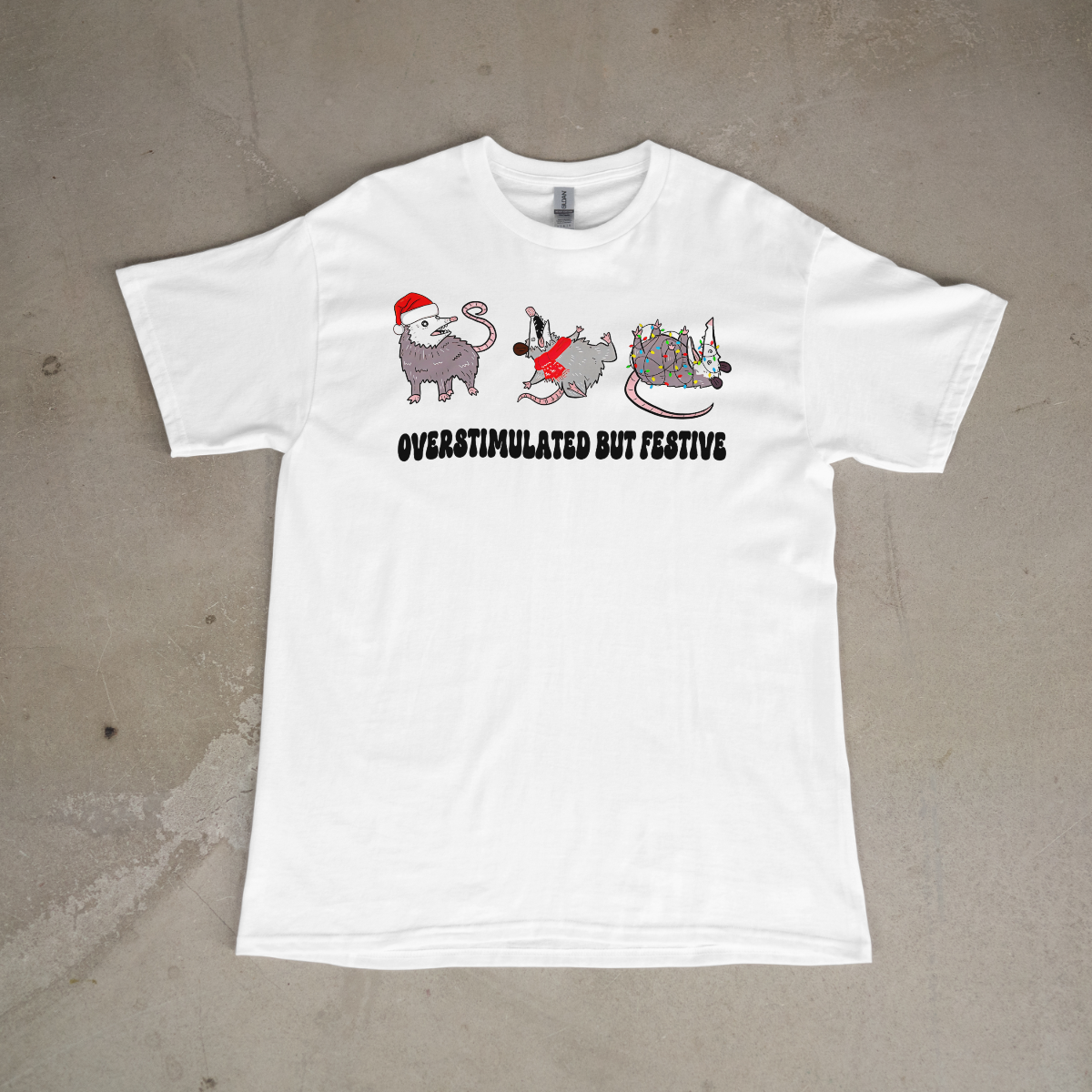 Overstimulated but Festive