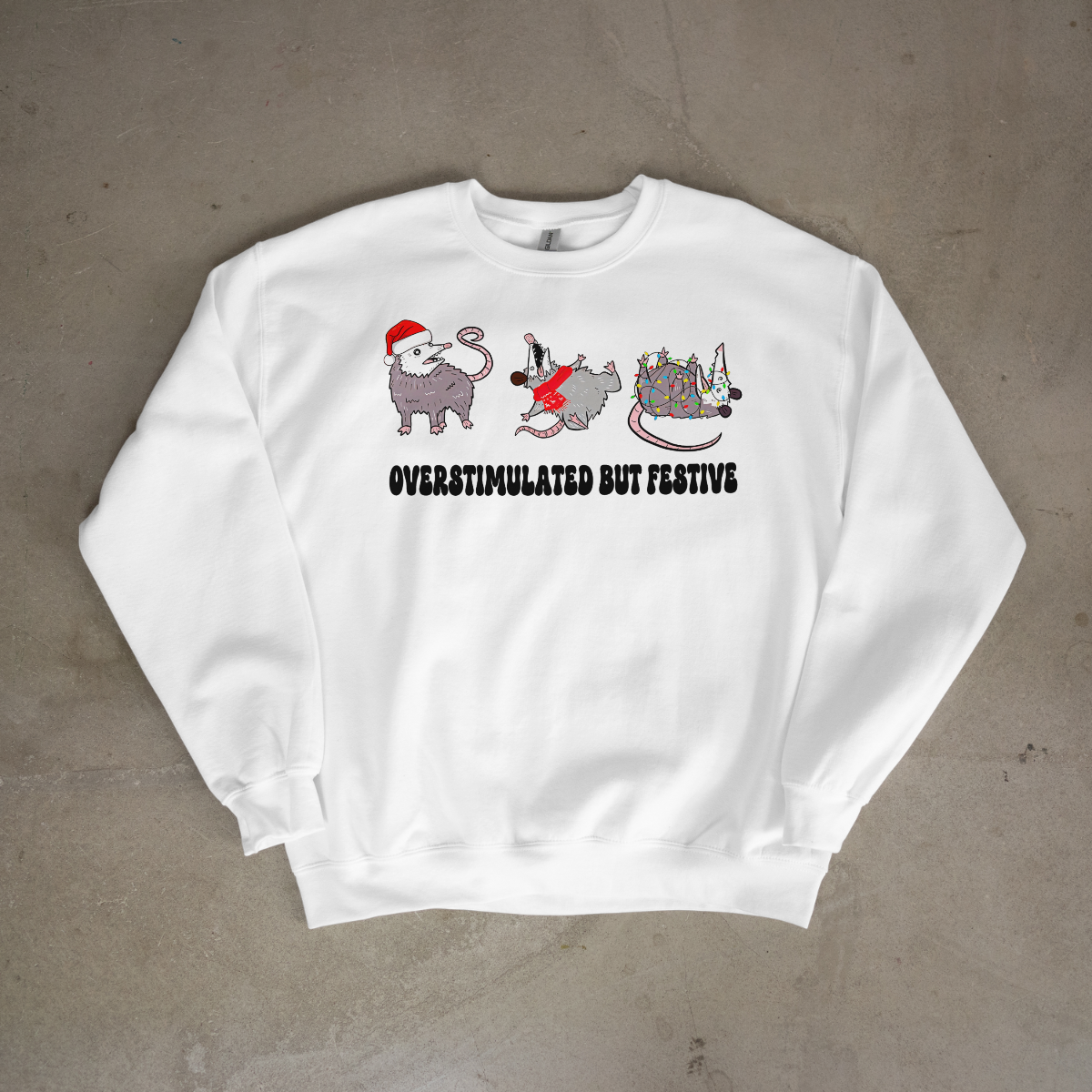 Overstimulated but Festive