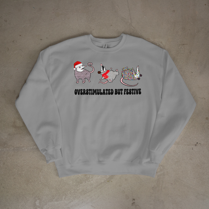 Overstimulated but Festive