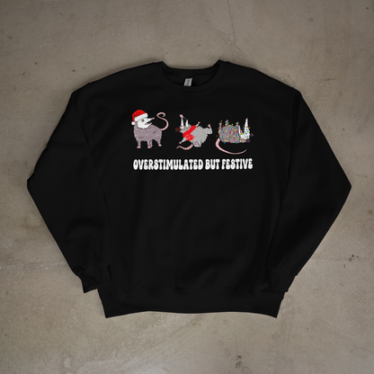 Overstimulated but Festive