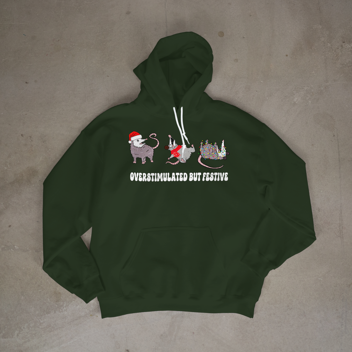 Overstimulated but Festive