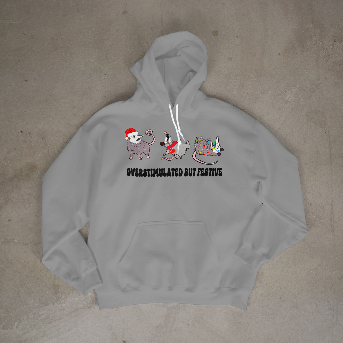 Overstimulated but Festive