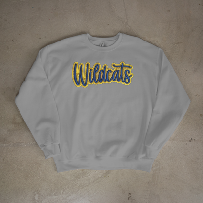 Glitter Puff Wildcats Embroidered