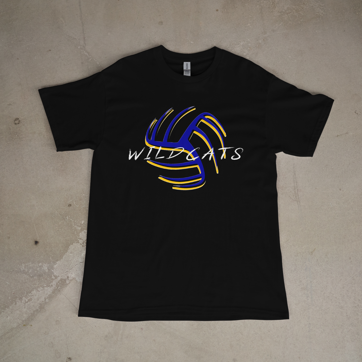 Wildcats Grunge Volleyball