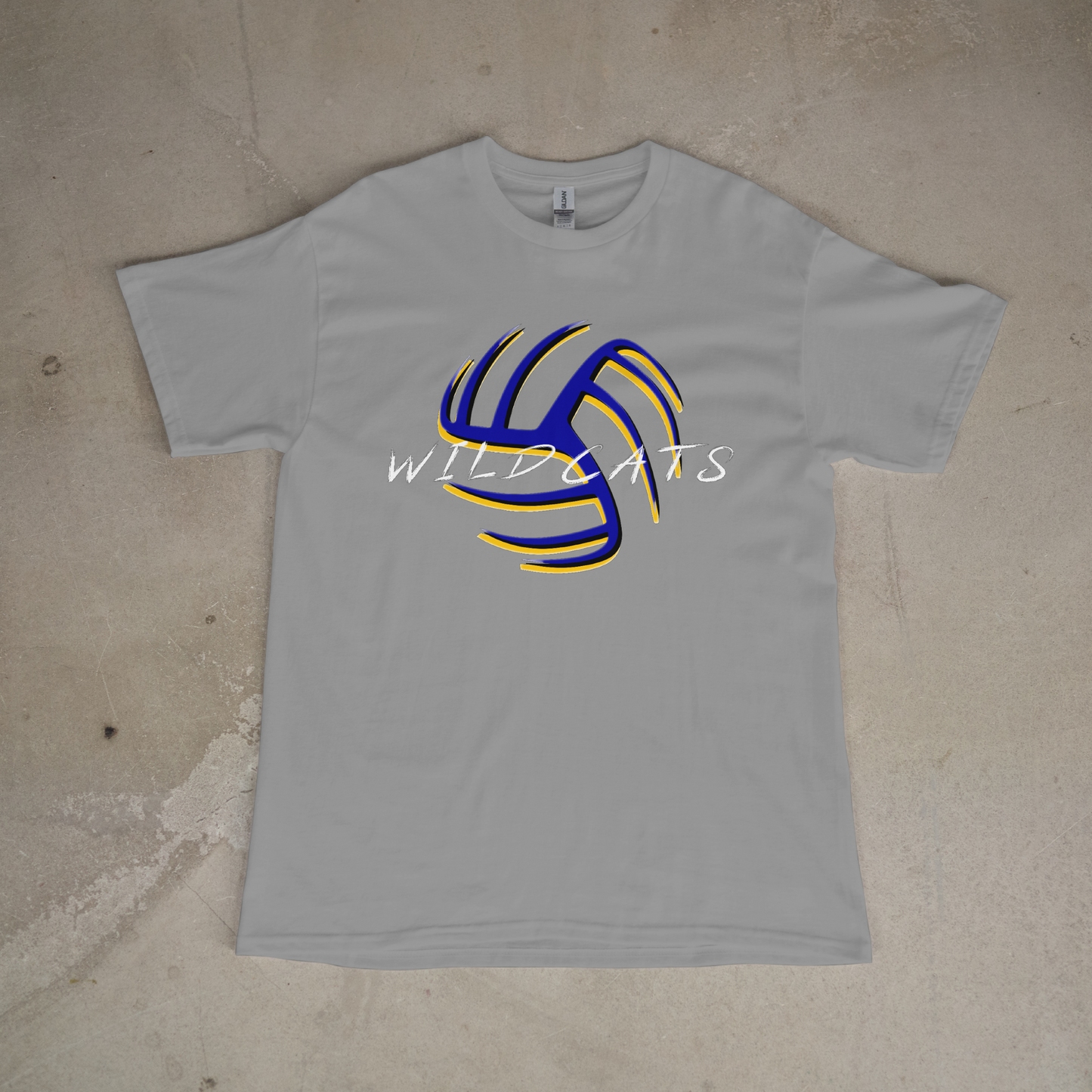 Wildcats Grunge Volleyball