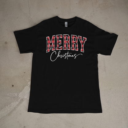 Merry Christmas Red Plaid