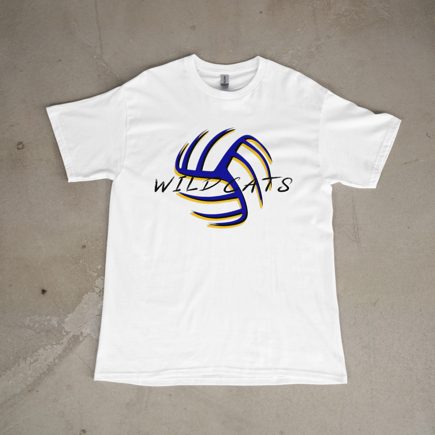 Wildcats Grunge Volleyball
