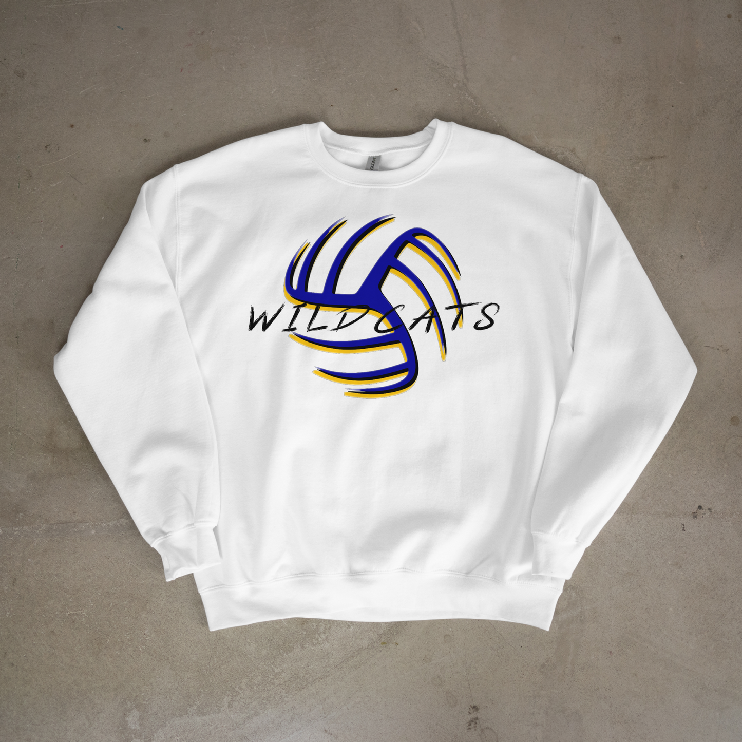 Wildcats Grunge Volleyball