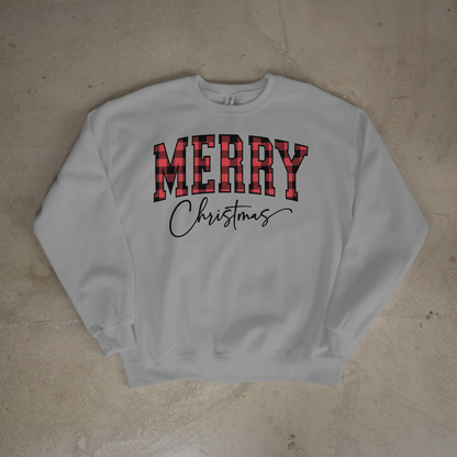 Merry Christmas Red Plaid