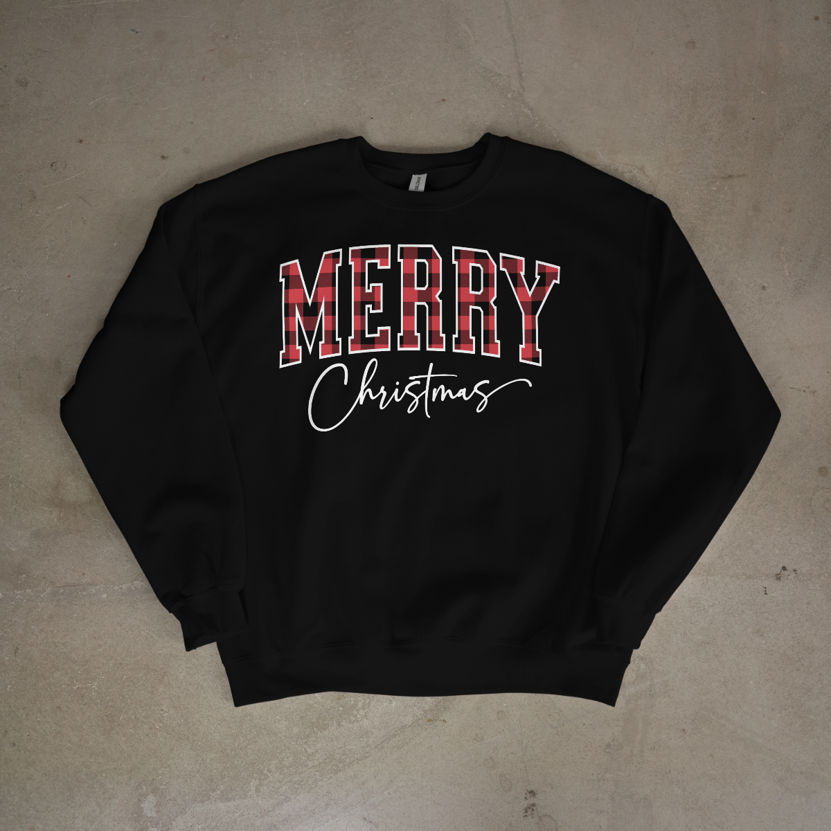 Merry Christmas Red Plaid