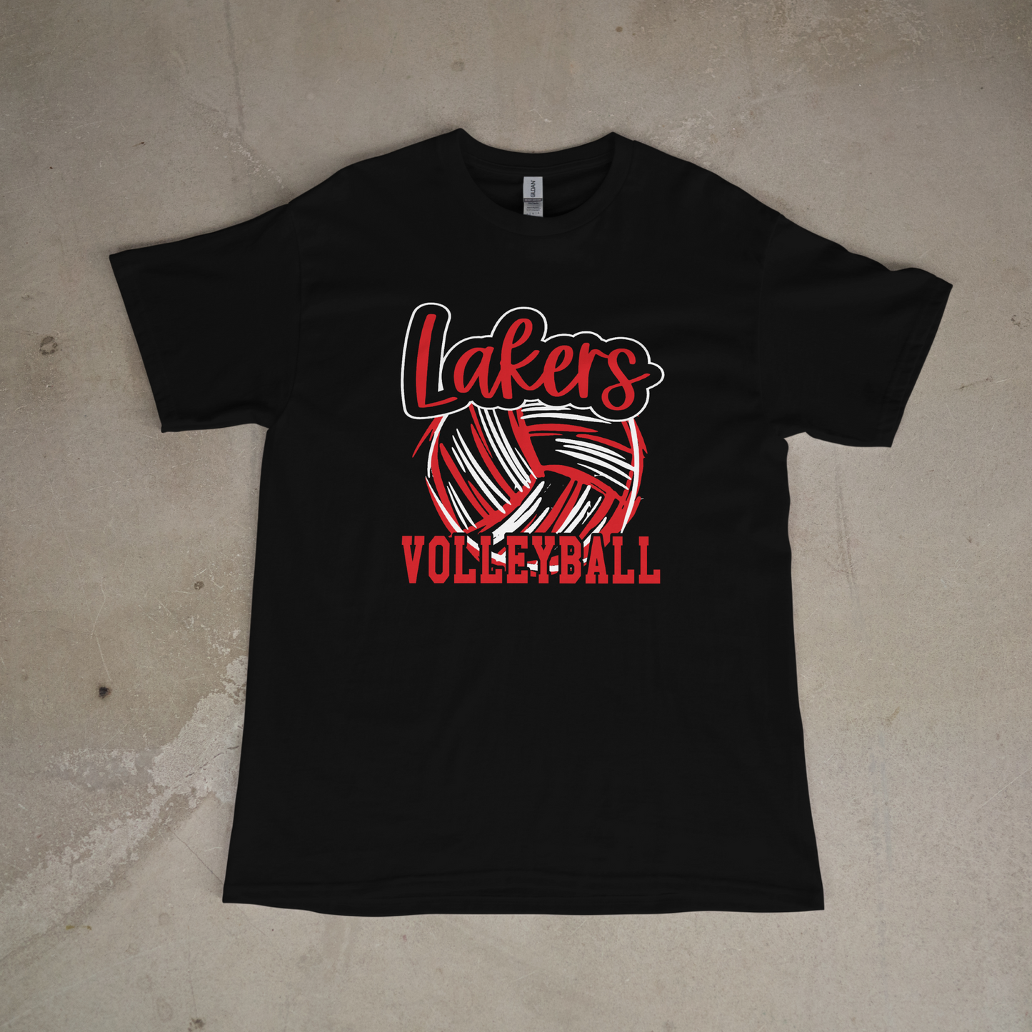 Lakers Sketchy Volleyball