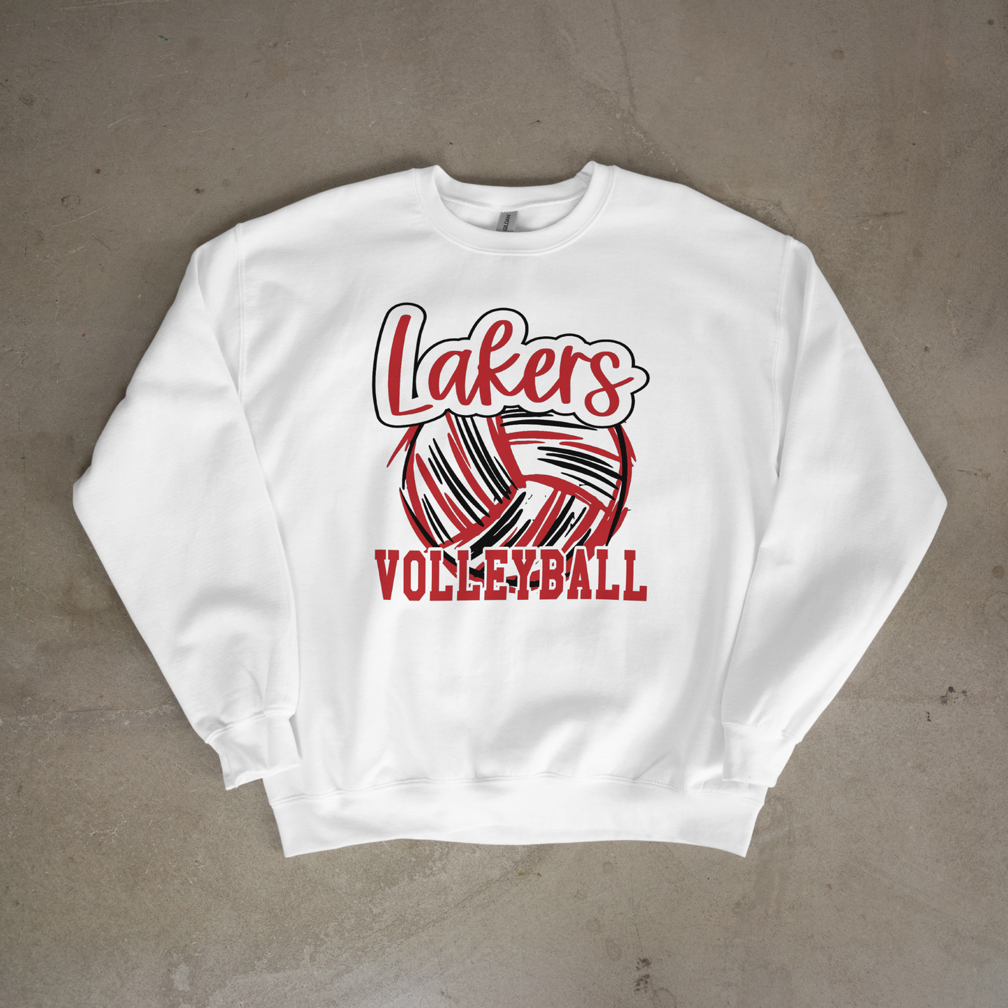 Lakers Sketchy Volleyball