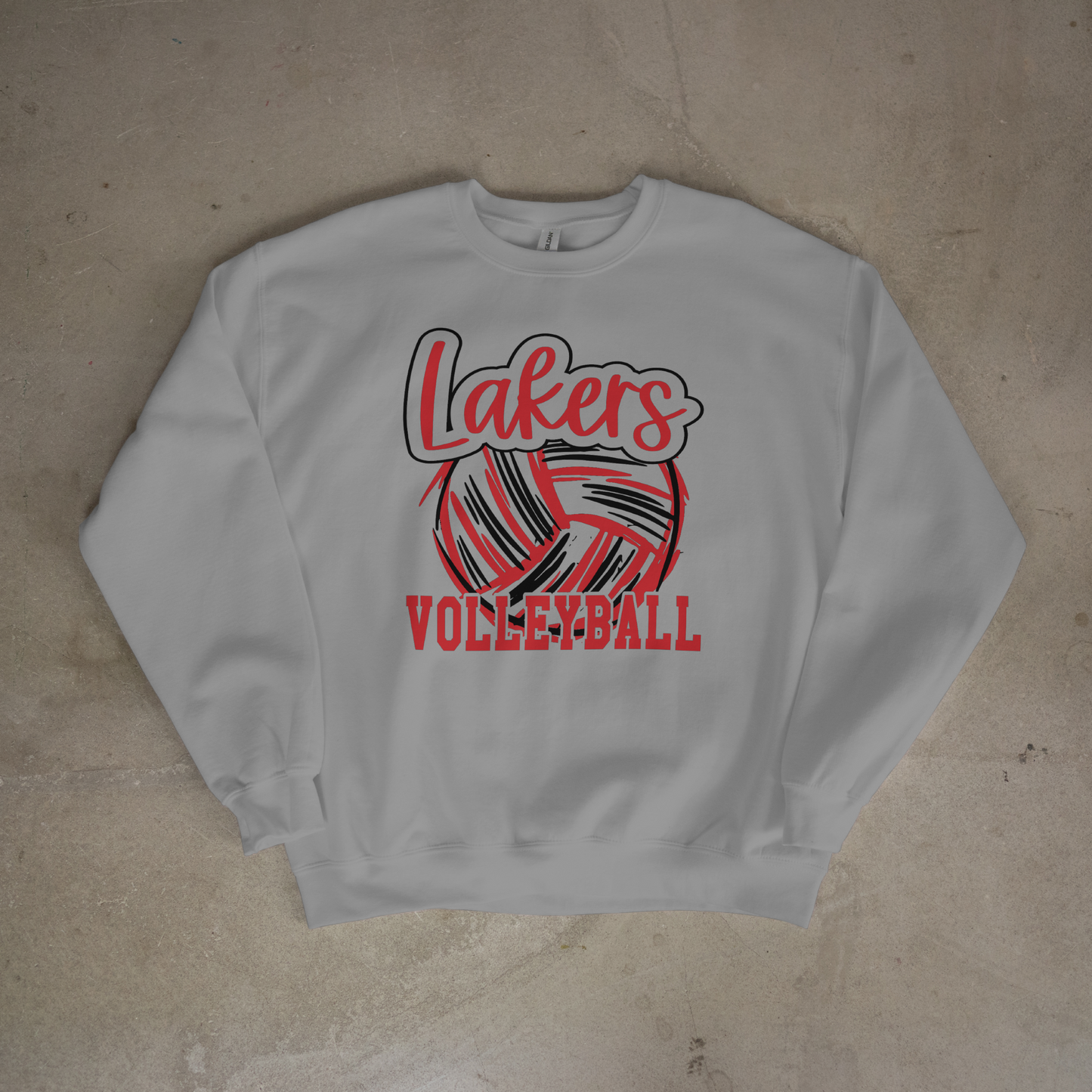 Lakers Sketchy Volleyball