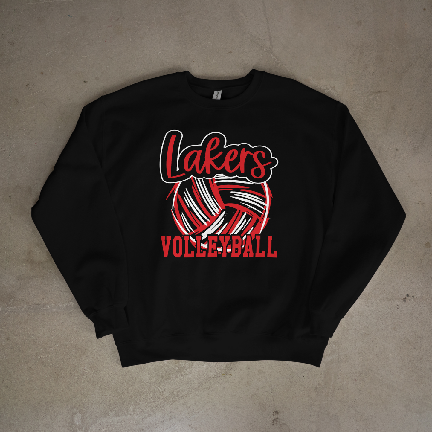 Lakers Sketchy Volleyball