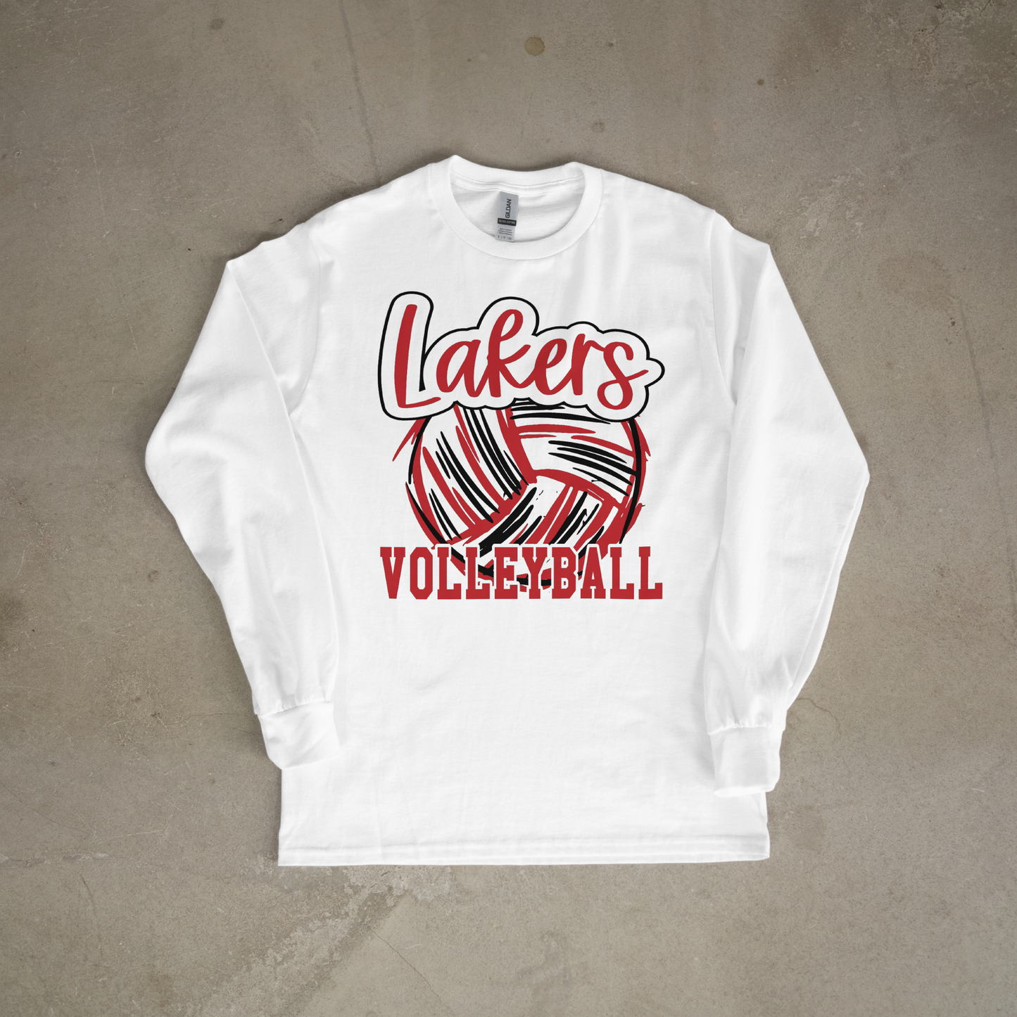 Lakers Sketchy Volleyball