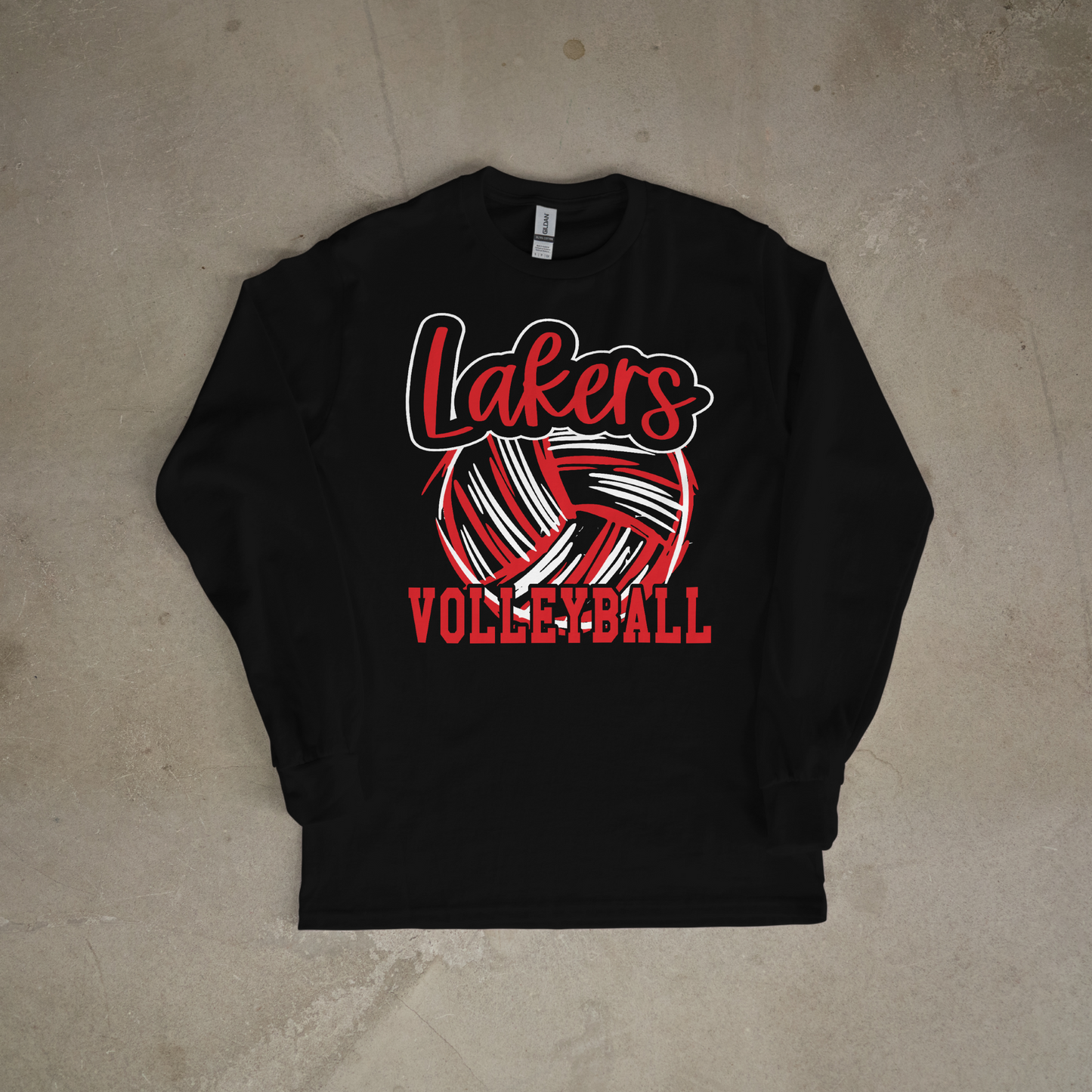 Lakers Sketchy Volleyball