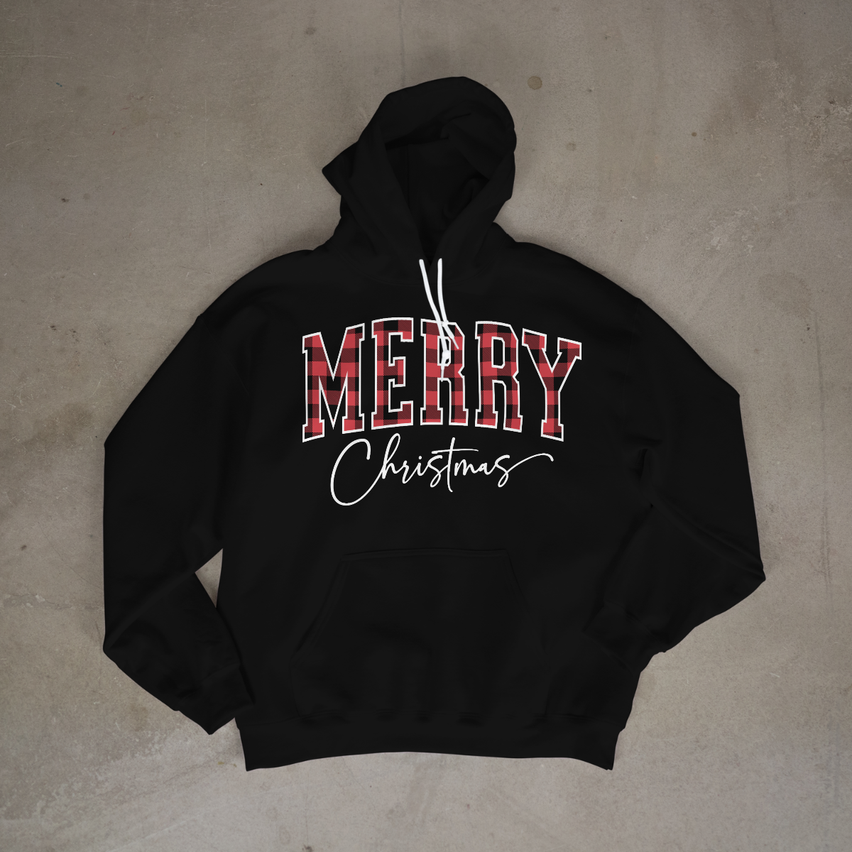 Merry Christmas Red Plaid