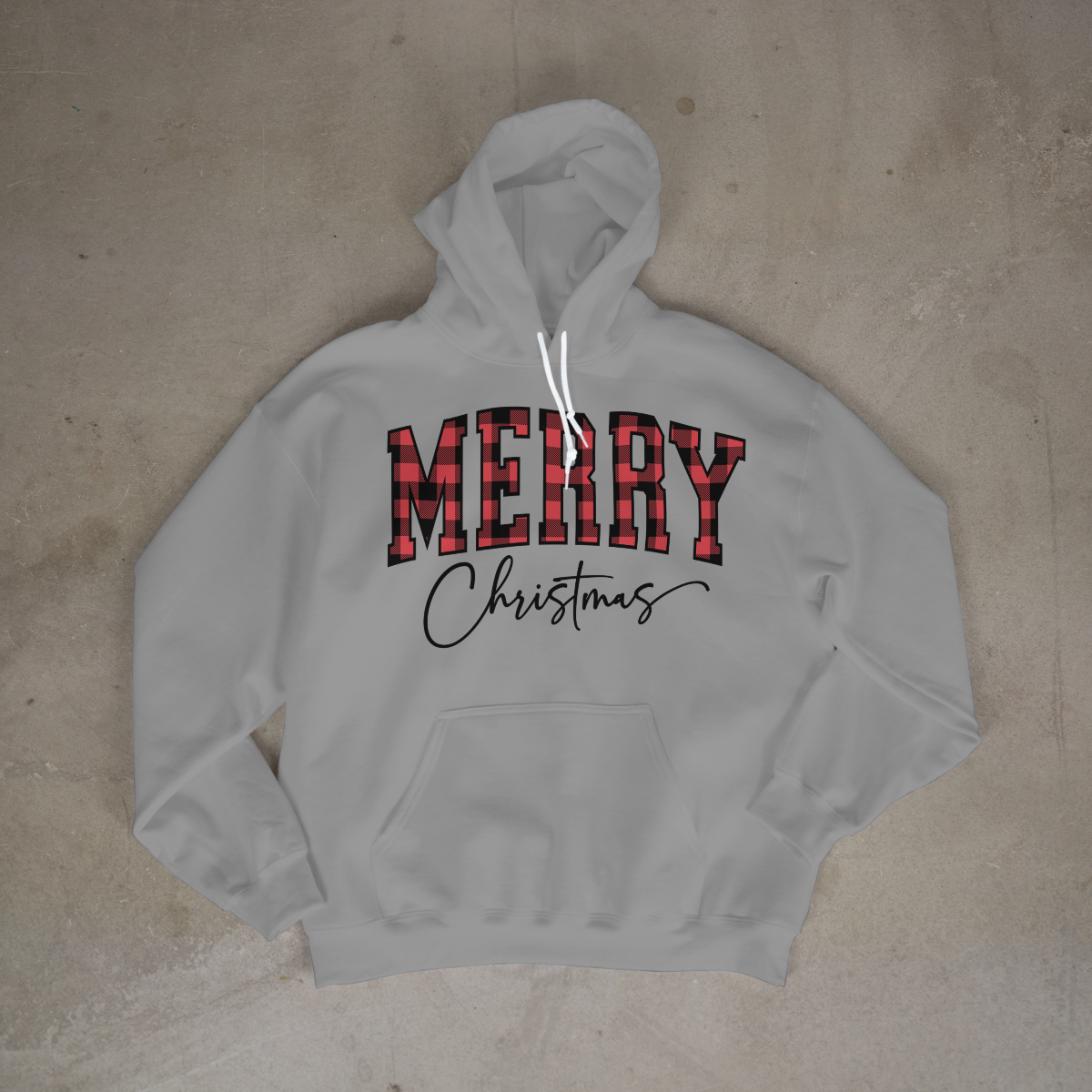 Merry Christmas Red Plaid