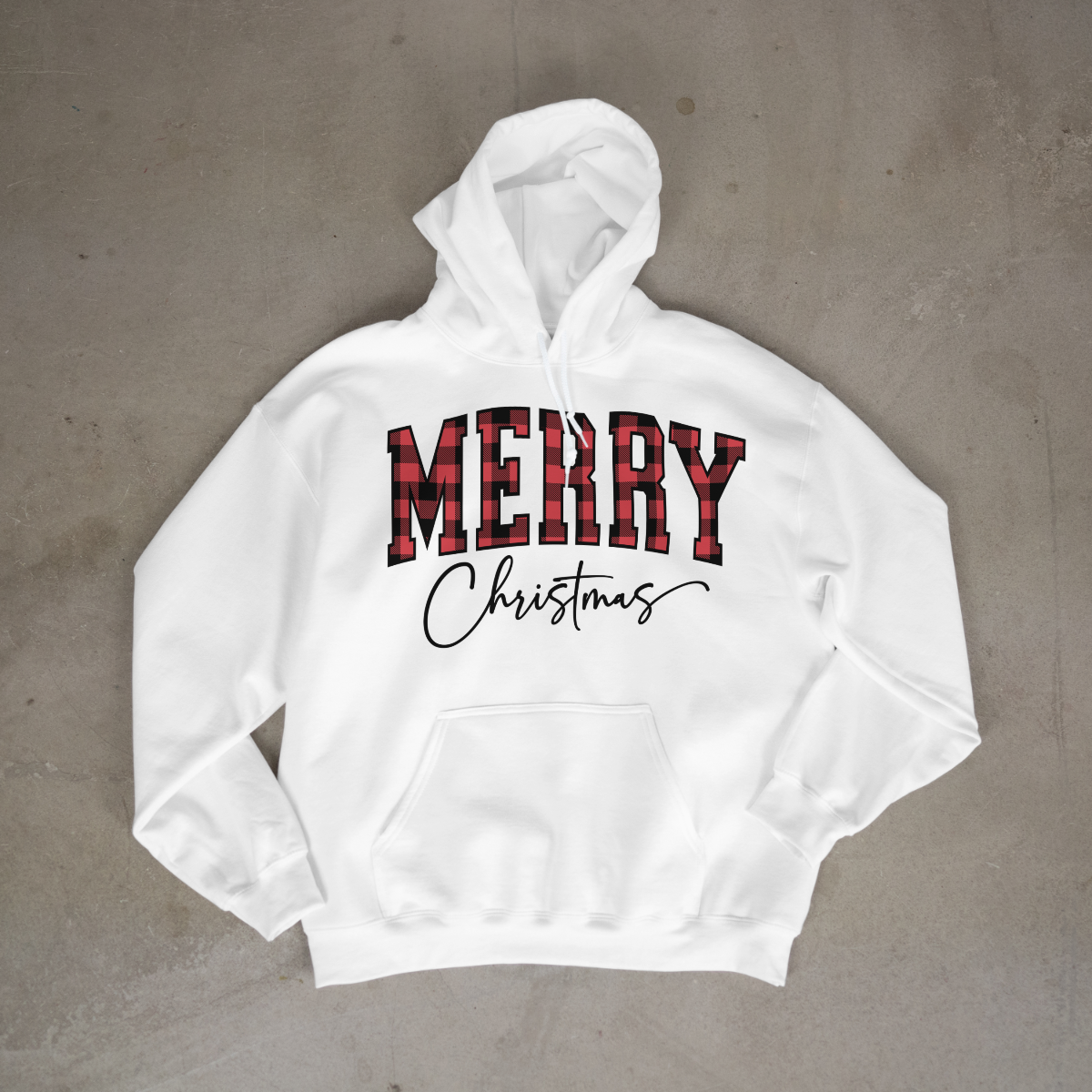 Merry Christmas Red Plaid