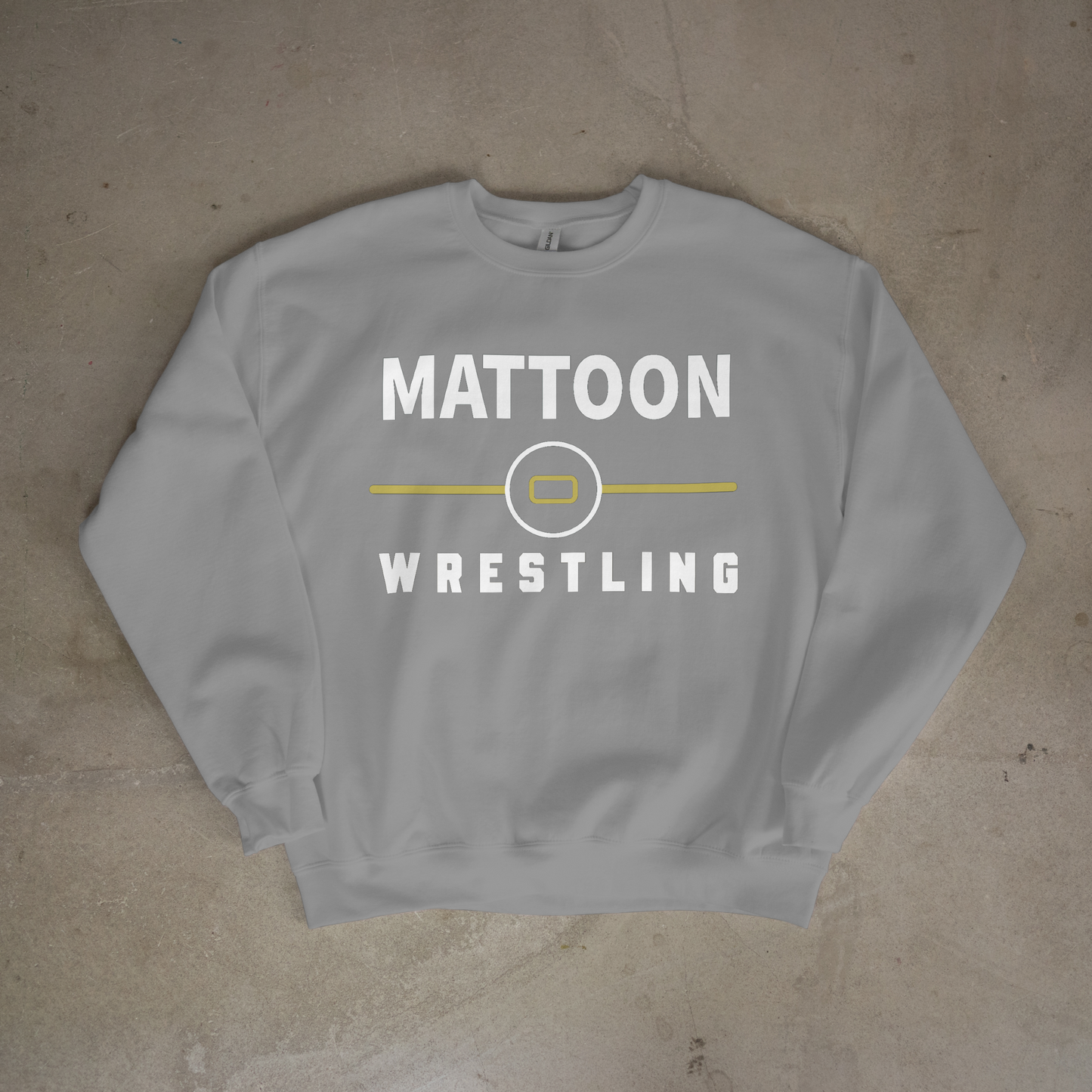 Mattoon Wrestling White & Gold