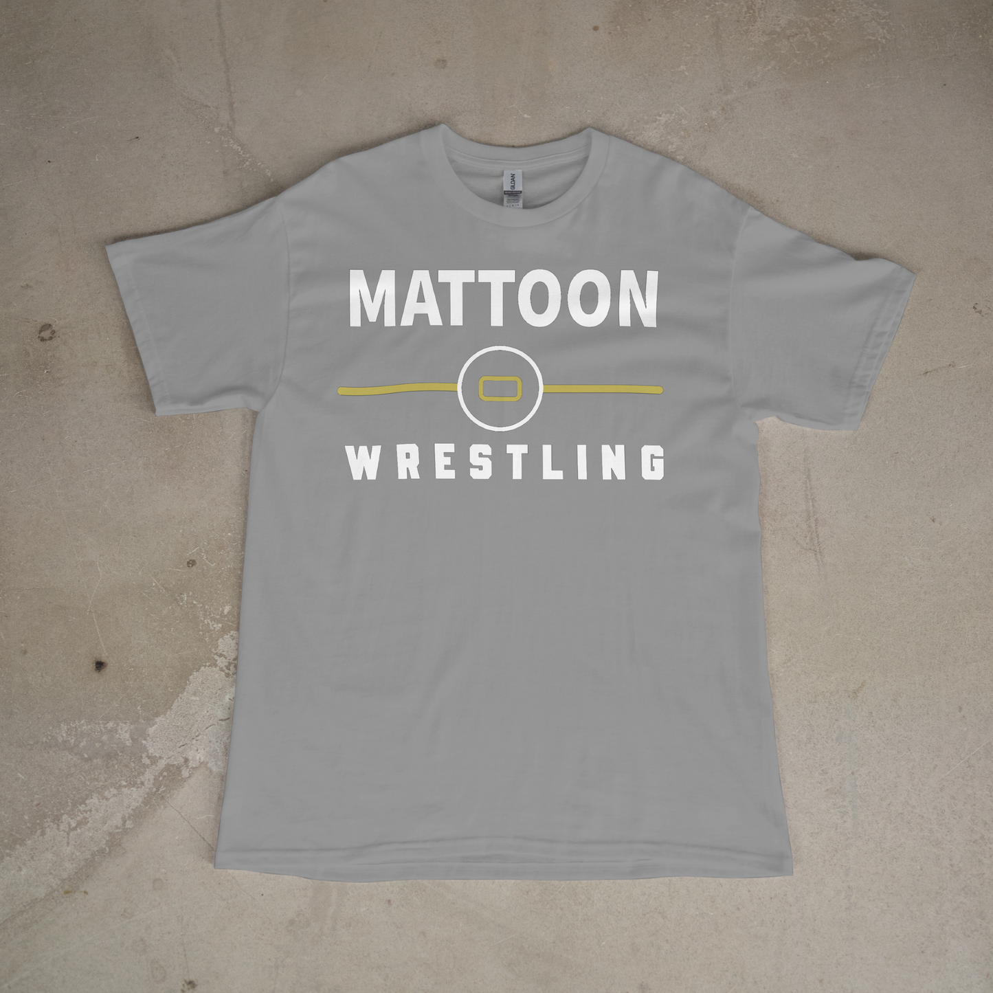 Mattoon Wrestling White & Gold