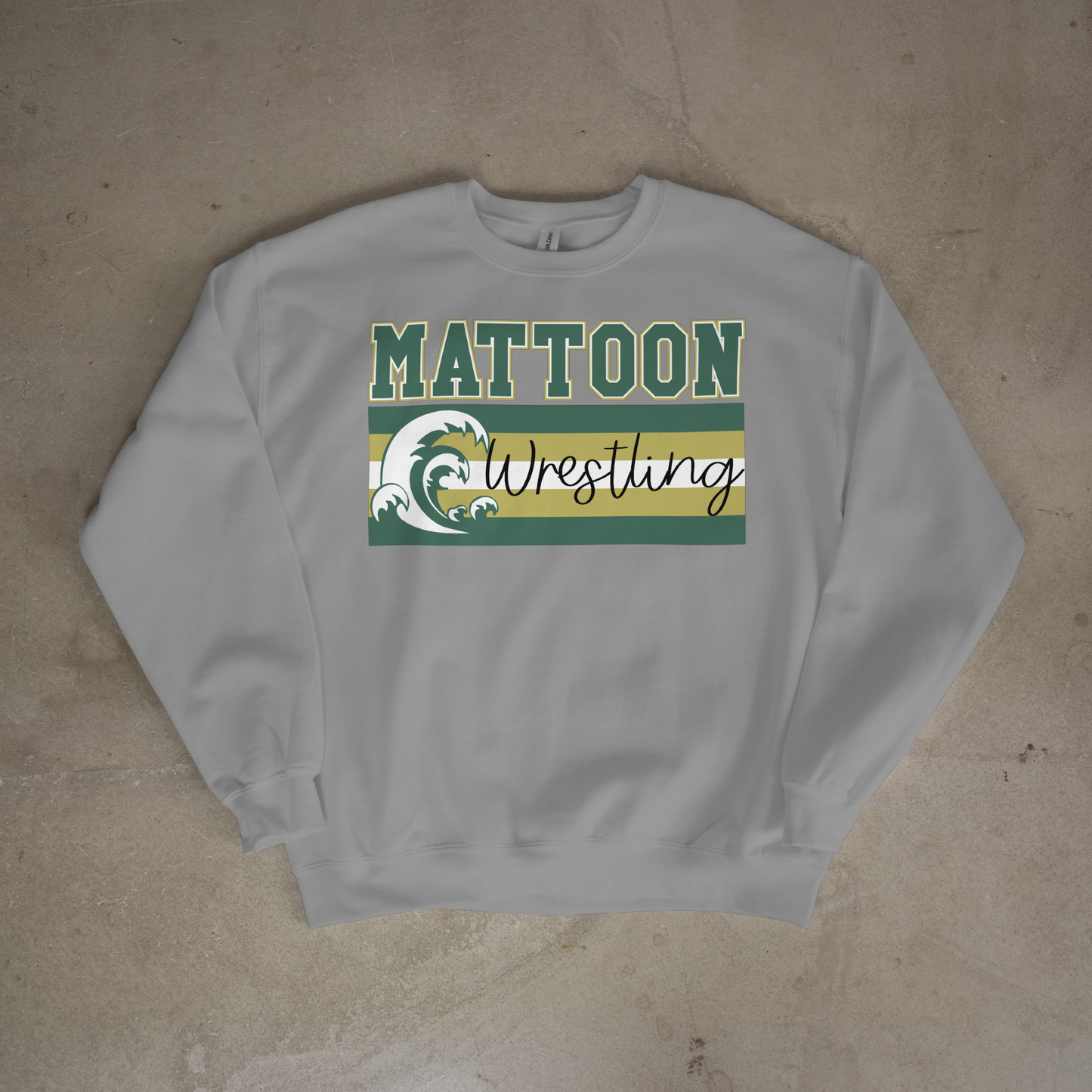 Mattoon Wrestling Color Block