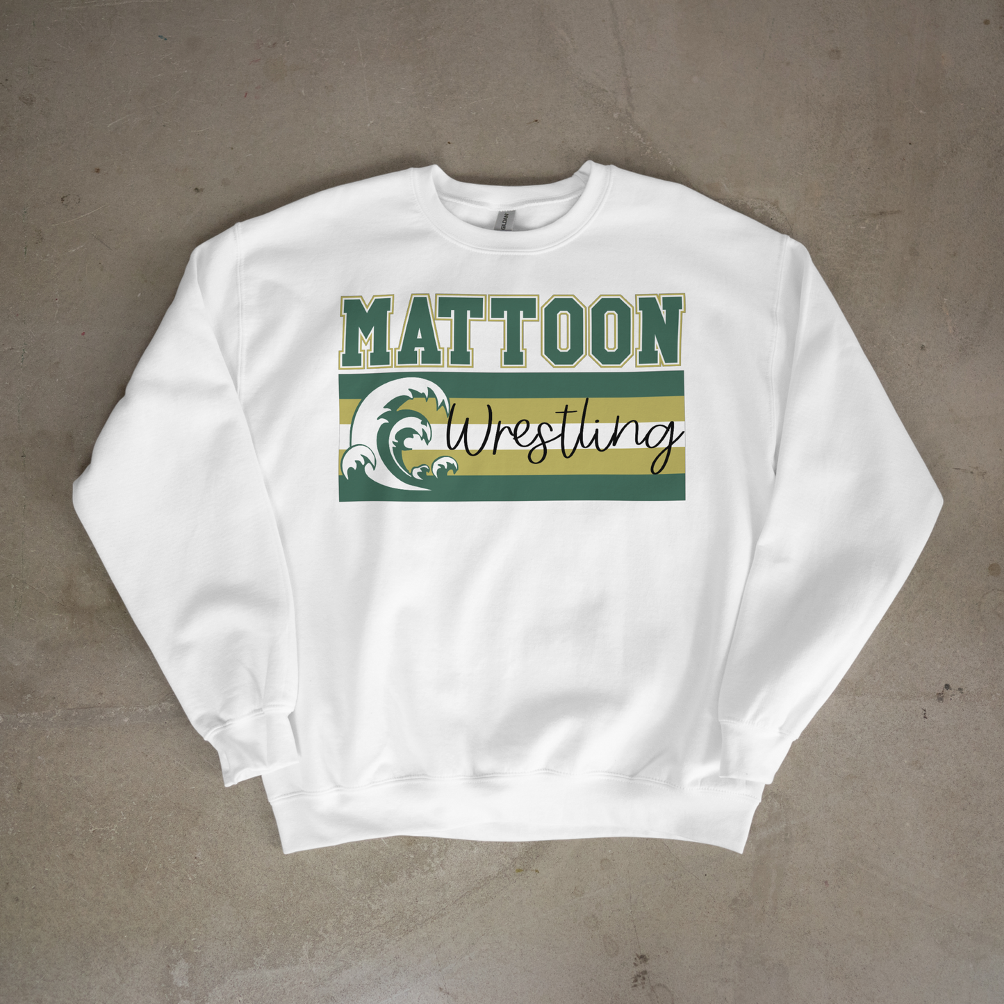 Mattoon Wrestling Color Block