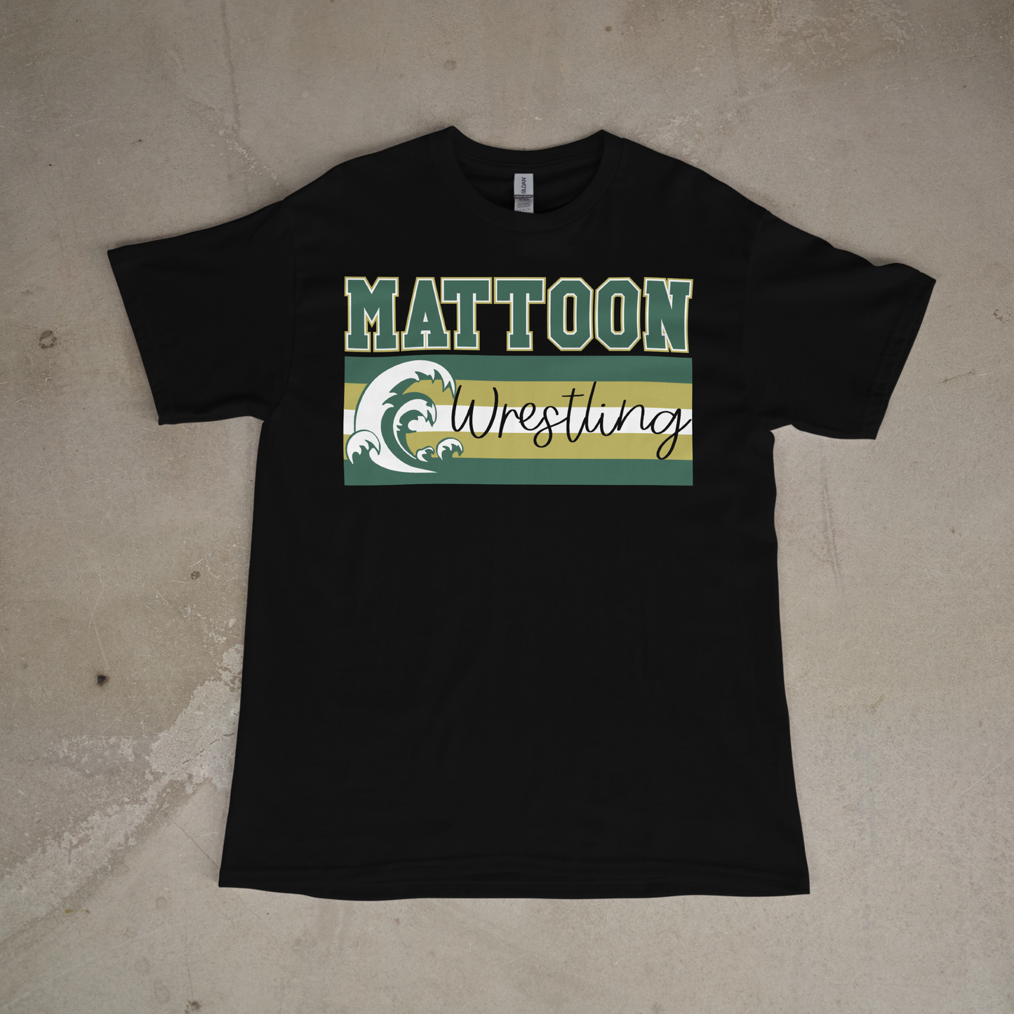 Mattoon Wrestling Color Block