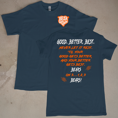 Bear Down 1 2 3 Bears