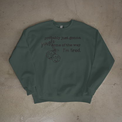 Jingle Some of the Way Embroidered