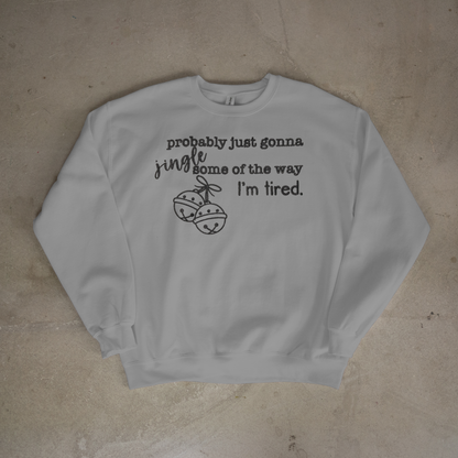 Jingle Some of the Way Embroidered