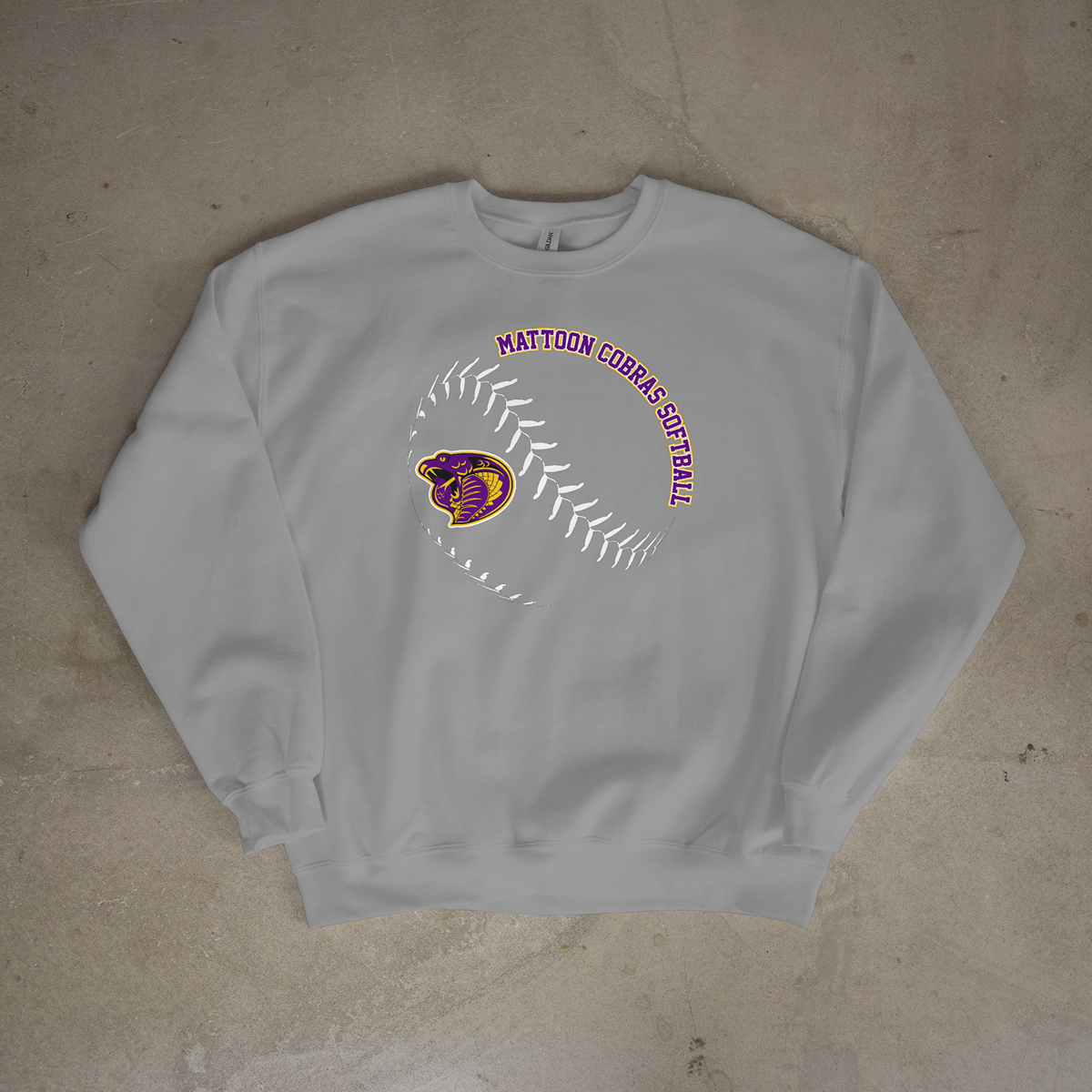 Cobras Softball Outline