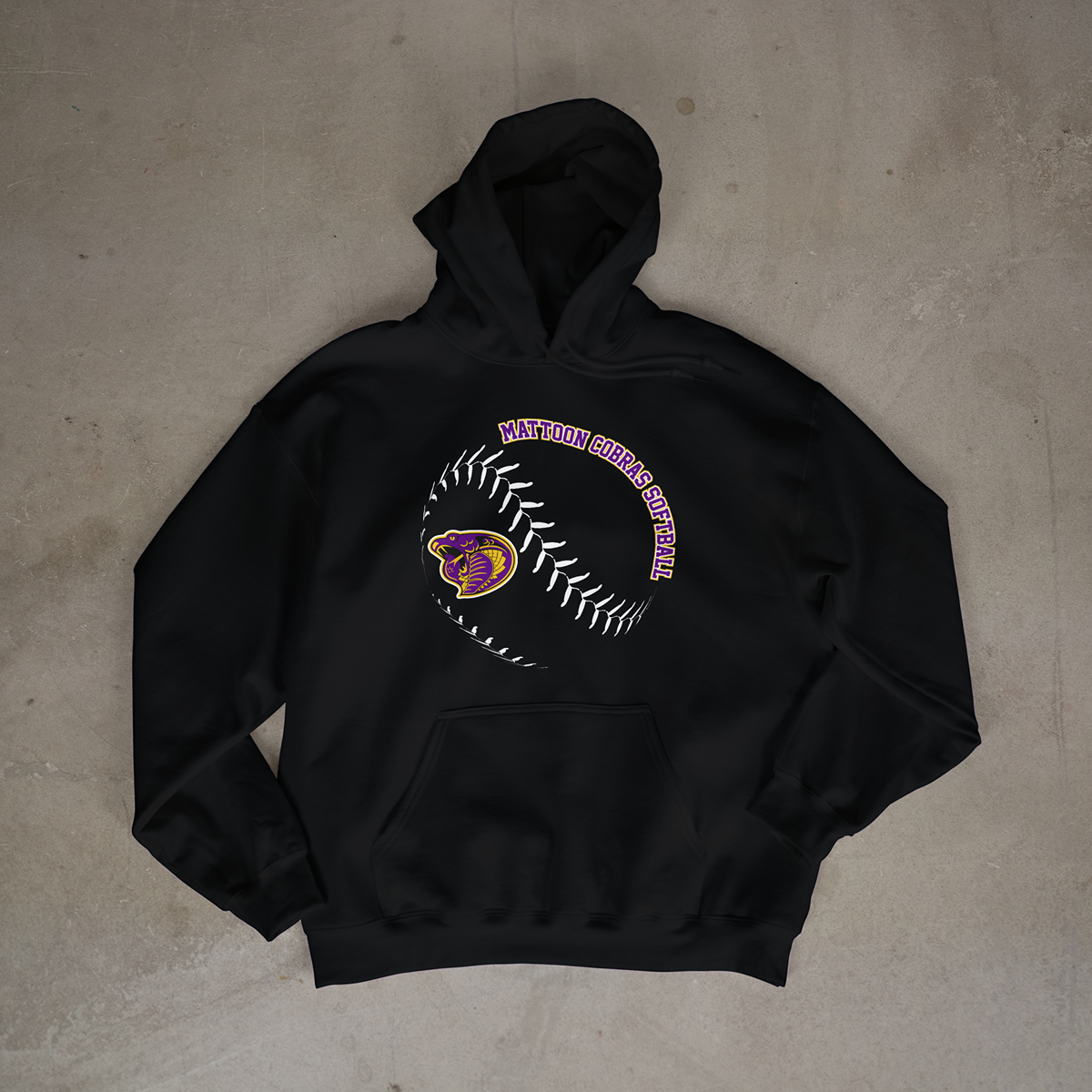 Cobras Softball Outline