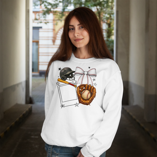 Polaroid Baseball Crewneck