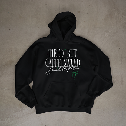 Tired But Caffeinated Baseball Mom